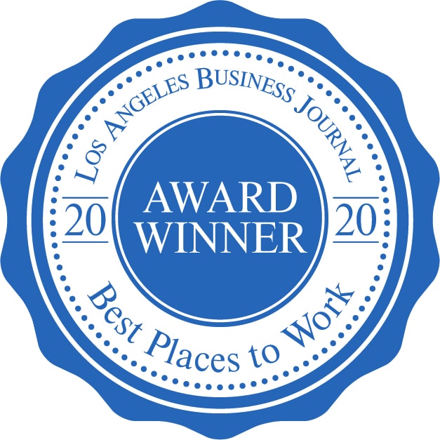 Los-Angeles-Best-Places-to-Work-2020 Seal of Los Angeles Best Places to Work 2020